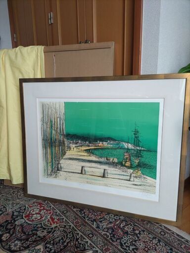 絵画.ジャン・カルズーのリトグラフ
