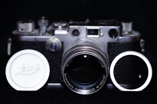 昭和ﾚﾄﾛ　Leica Ⅲf ＆ Summarit 5cm f1.5