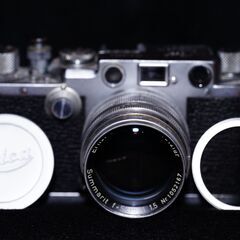 昭和ﾚﾄﾛ　Leica Ⅲf ＆ Summarit 5cm f1.5