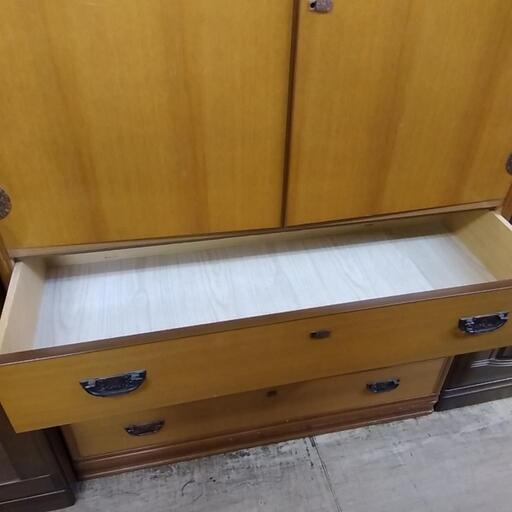 R223 渡部木工 小物入れスリムタンス、8段、幅32cm