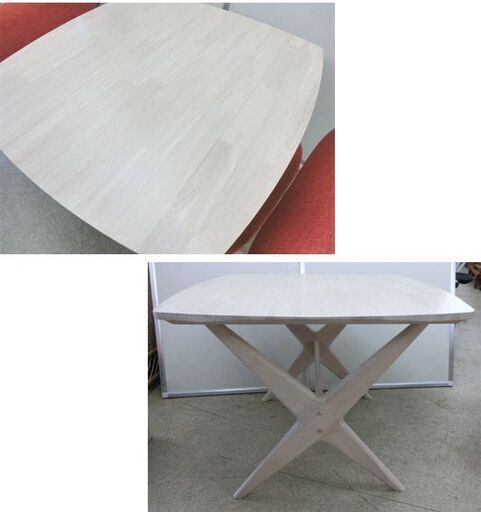 ダイニングセット 2人掛け 幅90×奥行90×高さ65cm LDテーブル ニトリ