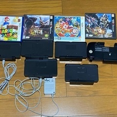 ニンテンドー　3DS ゲームソフト4本と充電器のおまけ付き　17...