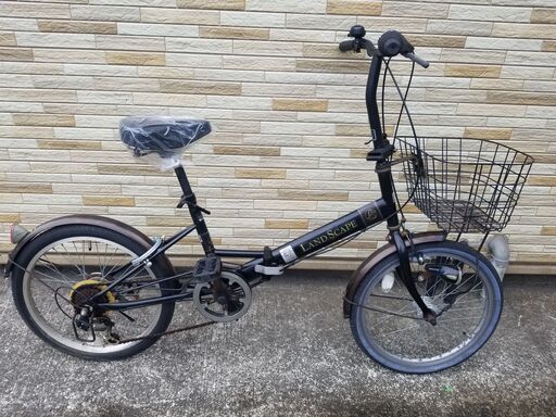 中古自転車 6段変速 20インチ LEDオートライト 軽整備済み 防犯登録対応 町田市 相模原市 MM188