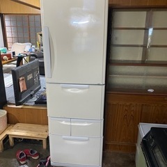 三菱ノンフロン冷凍冷蔵庫 ４００Ｌ　MR-K40NE-W形　ホワ...