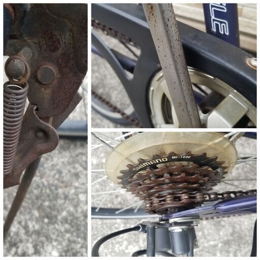 中古自転車 6段変速 425MM クロスバイク 軽整備済み 防犯登録対応 町田市 相模原市 MM190 中古自転車 6段変速 425MM クロスバイク 軽整備済み 防犯登録対応 町田市