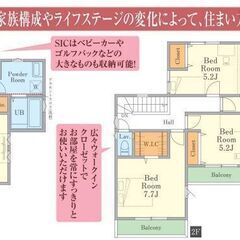 ★★新築戸建て★所沢市荒幡1期★3698万円★★　※角地※の画像