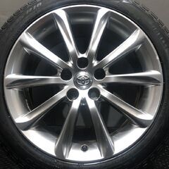 タイヤ未走行に近い【PIRELLI 235/45R18】スタッドレス【TOYOTA 130系マークX 純正ホイール 18インチ 8J5HPCD114.3+45】ハイグロス(VTY803)