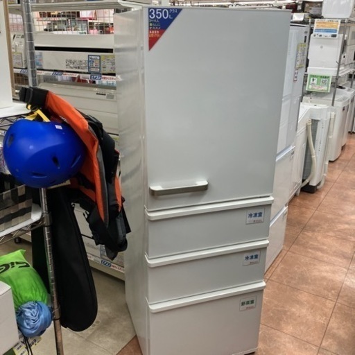 4ドア2019年製 AQUA アクア 355L冷蔵庫 AQR-36H2026