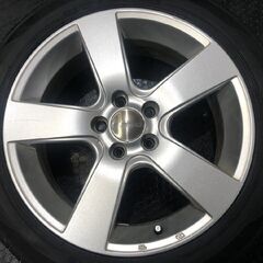 【DUNLOP ENASAVE EC204 175/60R16】夏タイヤ【STYLE PRASINO 16インチ 6J5HPCD100+42】20年製 バリ溝 120系ラクティス等　(VTL045)