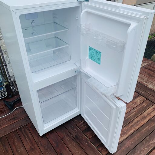 Haier 2023年製 ノンフロン冷凍冷蔵庫 JR-NF121B-訳あり格安 ルイ