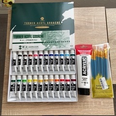 アクリル絵の具　新品