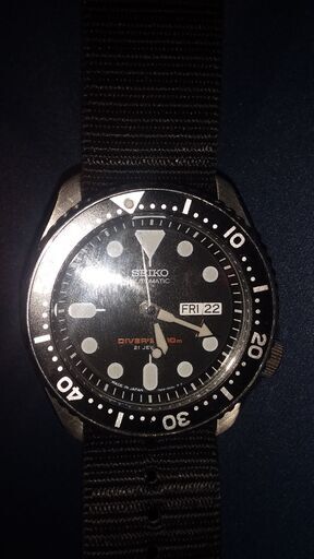 腕時計　SEIKO 200m ダイバー SKX007J 型番は7S26-0020