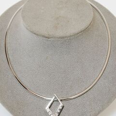 K18WG ダイヤモンド チョーカー 品番c22-284