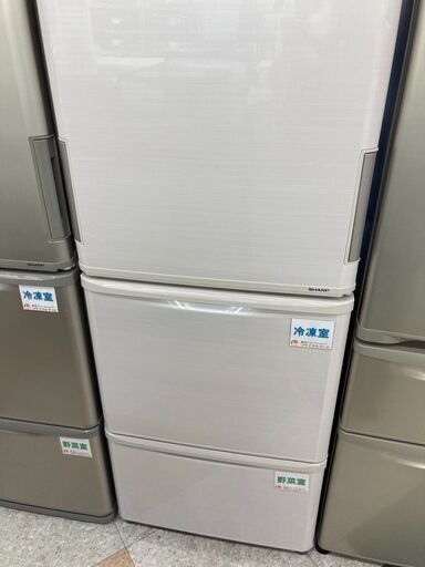 SHARP/シャープ/350L冷蔵庫/2017年式/SJ-H12W2076