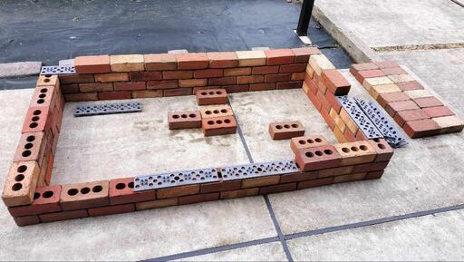 4/30まで値下げ！レンガ、花壇セット - その他 