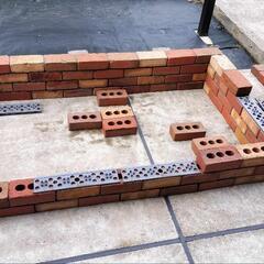 4/30まで値下げ！レンガ、花壇セット
