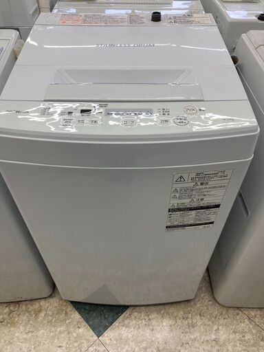 TOSHIBA/東芝/4.5㎏洗濯機/2020年式/AW-45M72099