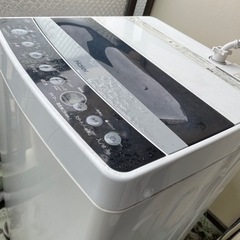 洗濯機　Haier 2019年製　4.5k