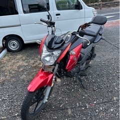 フェザー125 ys125 125cc バイク車体