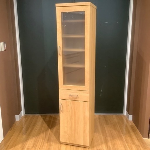 【トレファク神戸南店】ニトリ 食器棚 スリム 一枚扉【取りに来られる方限定】