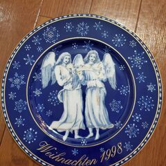フッチェンロイター天使クリスマス1998年限定の飾り皿☆300円...