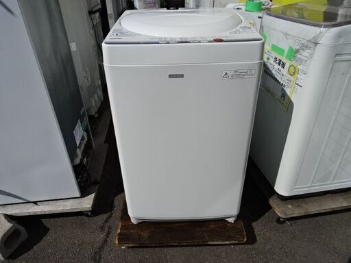 【恵庭】東芝　全自動洗濯機　ＡＷ-42ＳＣ2　中古　15年製　シングルサイズ