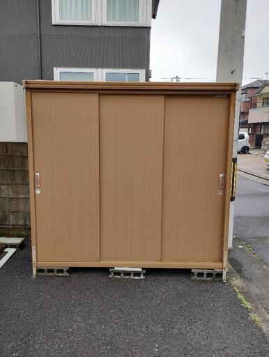 外物置（YODOKO）3/30、31　引取にかぎる。