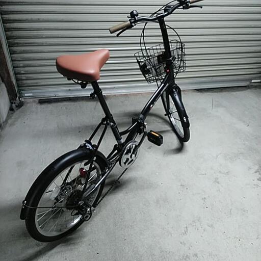 一年位前にヨドバシカメラで買った20インチ折り畳み式五段変速付き自転車