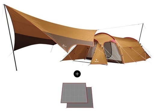 キャンプ用品　snow peak スノーピーク　テント　エントリーパックTT(テントのみ)＆マットシートセット