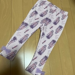 (新品)ラプンツェル 裏起毛パンツ