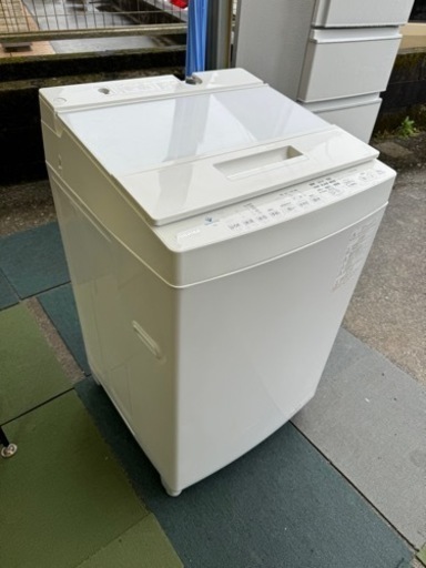 【リサイクルサービス八光】2020年製　東芝   [全自動洗濯機 ZABOON 8kg グランホワイト]AW-8D9（W）