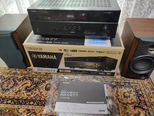 YAMAHA RX-V577 AVレシーバー+スピーカー