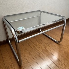 家具　テーブル　ガラス　ミッドセンチュリー　スペースエイジ　昭和...