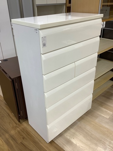 ニトリ　チェスト　6段　ホワイト　入荷致しました！