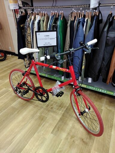 ロードバイクレッドSHIMANO