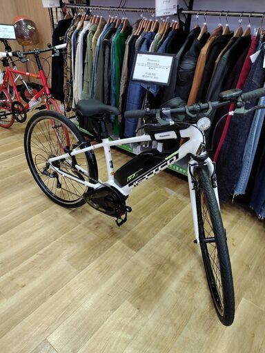 Panasonic電動アシスト自転車ホワイト