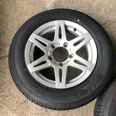 ①16インチホイール LIUFENG  タイヤ175/80R16 4本　ジムニー