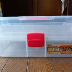 プラスチック製　道具箱　SHELF　BOX