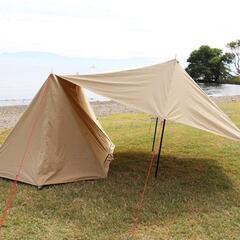 POP -LIKE TENT2 値下げ交渉歓迎!! 入手困難 DOD パップフーテント2 TC素材