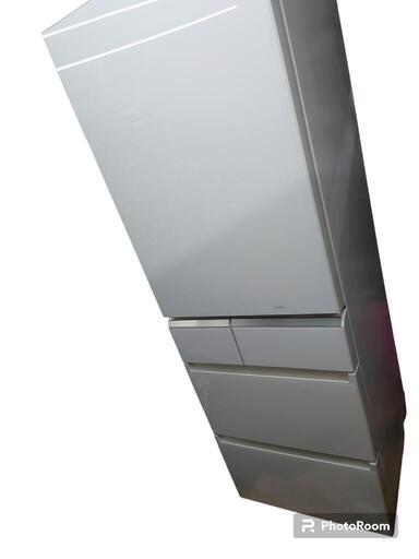 【売り切れ】パナソニック　ノンフロン冷凍冷蔵庫　NR-E412PV-W　2017年製