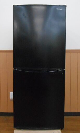 アイリスオーヤマ ノンフロン冷凍冷蔵庫 IRSD-14A-B 142L ブラック 2020年製