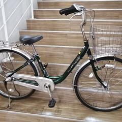 【ネット決済】中古車　２６インチ　グリーン