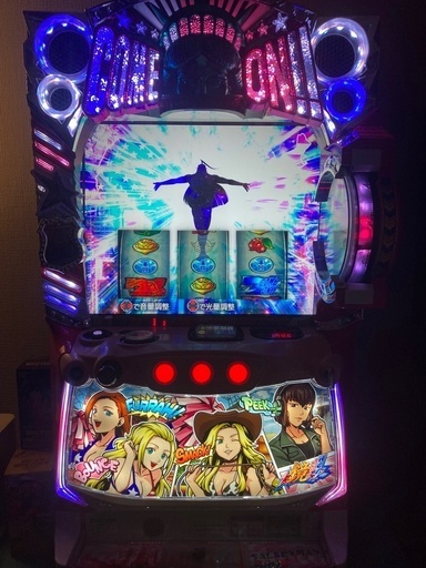 スロット鏡　ガールズパネル美品(引取り限定)