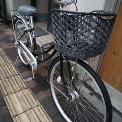 [BRIDGESTONE]exe home(エグゼホーム)26吋 ファミリーサイクル 内装3段/点灯虫/ブラック