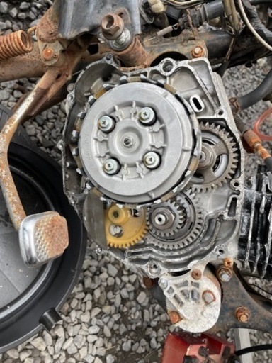 sr125 リジットフレーム 不動 レストアベース 値下げ⭕️ Custom SR