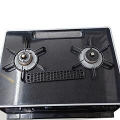 売ります】パロマ 二口＋水なしグリル付コンロ 都市ガス用 PA-A64WCK-