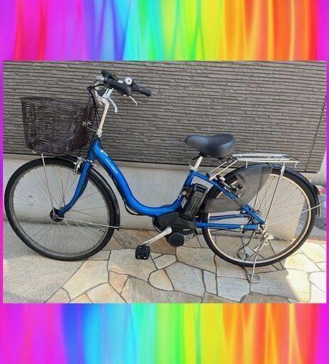 現行長生バッテリー！8.7Ah　ヤマハ　パスナチュラ　26インチ　 電動自転車　電動アシスト自転車  03253
