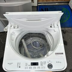 洗濯機 シャープ 2020年 ES-GE5E 5.5kg せんたくき 家事家電 参考価格
