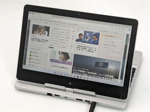 安さで勝負 中古良品 ノートPC タレット 11.6型 hp EliteBook 810 G2 第4世代Core i5 8GB SSD Wi-Fi Bluetooth カメラ Windows11 Office