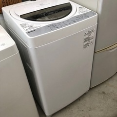 2017年製 TOSHIBA 洗濯機6.0kg洗い AW-6G6